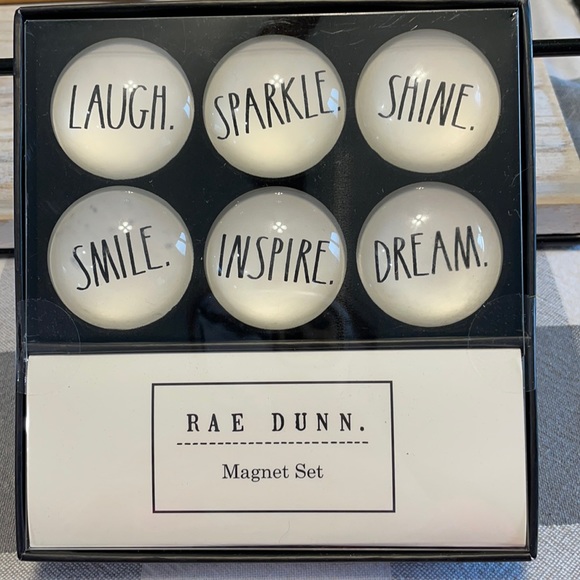 Rae Dunn magnet set of 6